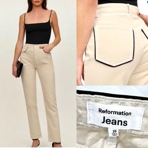Reformation Cynthia High Rise Jeans